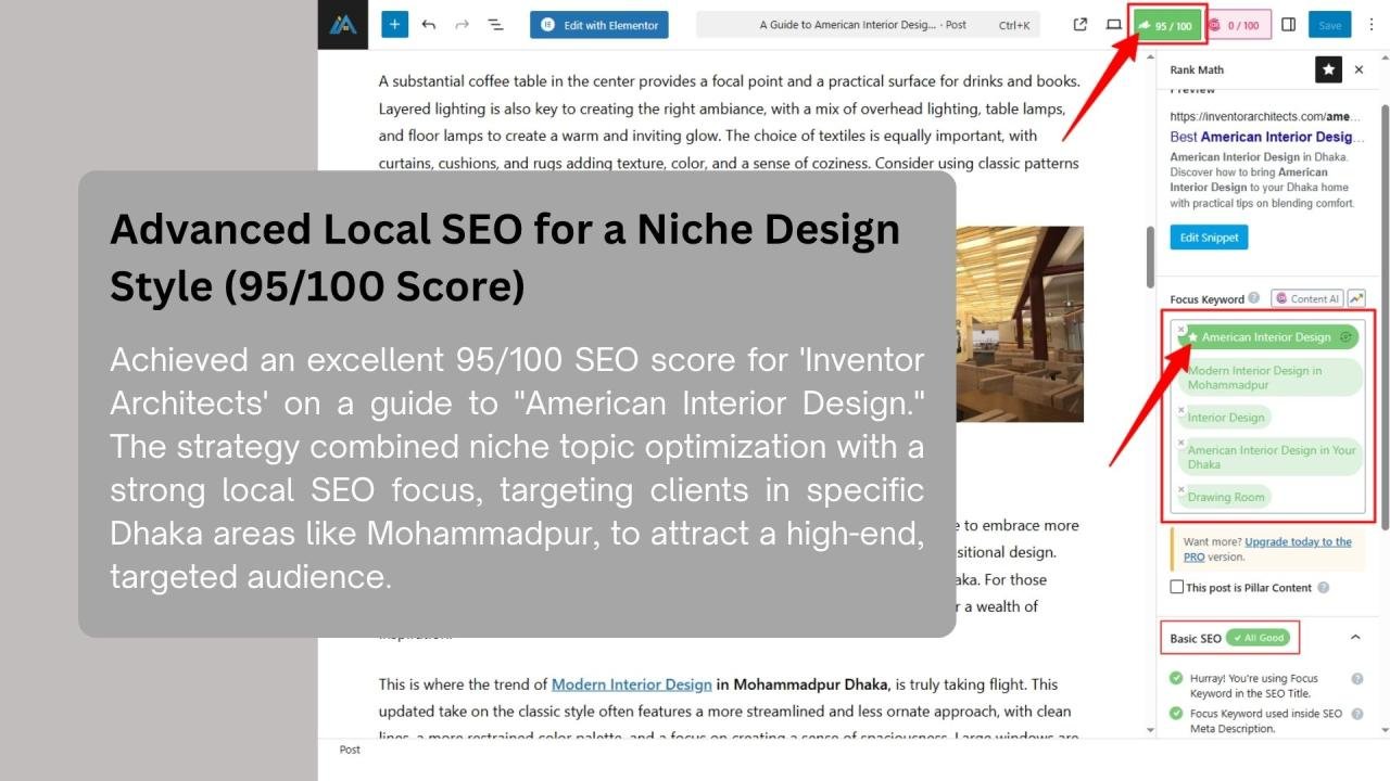 Complete SEO for in-art studio: Content Optimization Rank on Google — image 3