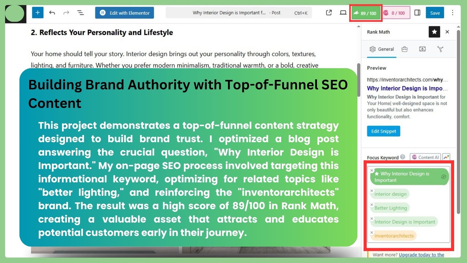 Achieving First-Page Google Rankings for DWLBD — image 2